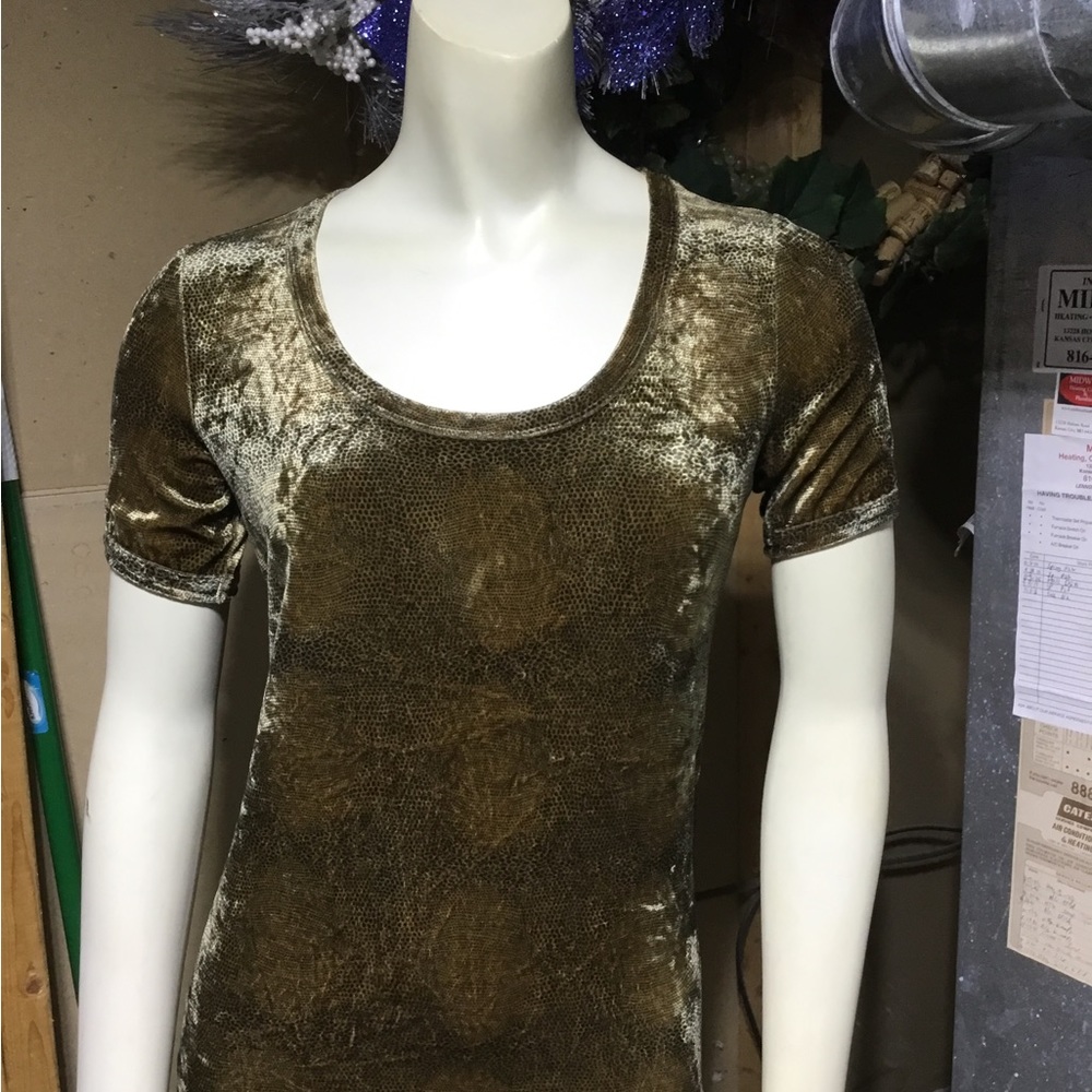 Armani Collezioni Velvet Tee Shirt